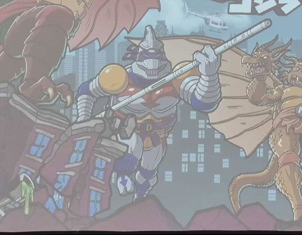 Donatello as Jet Jaguar 👌🏻🔥

#Godzilla X #TeenageMutantNinjaTurtles