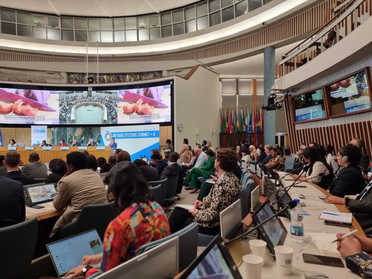 Transforming how we grow, distribute &amp; consume food is key to advancing human dignity.

In Uganda we have already made food systems a national priority.

Let #UNFSS2025 be the moment we accelerate together unlocking the transformations needed to deliver on the pursue of the SDGs.