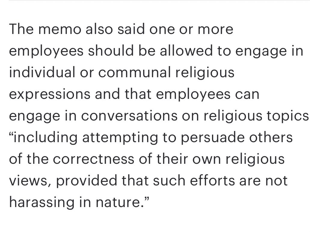 HinduAmericans's tweet image. The Christian Taliban is now in America. How will white Christians feel when Muslim employees in America start doing this, telling Christian employees to convert to Islam thehill.com/homenews/admin…