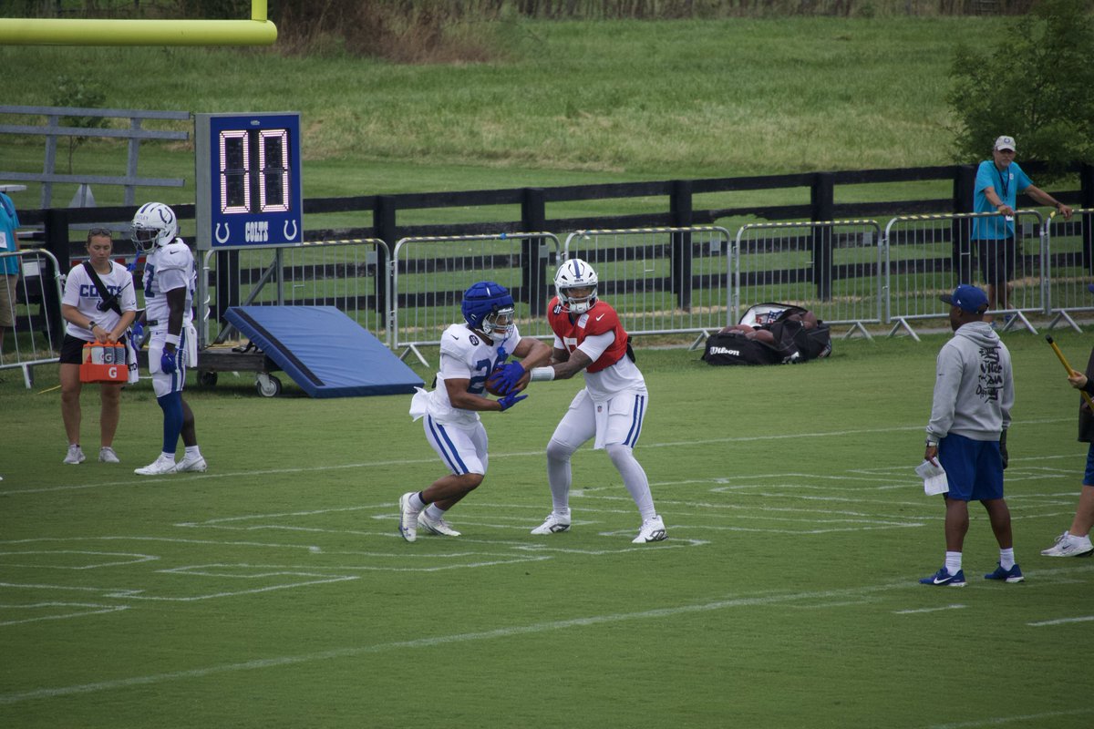 Always fun for me to be at training camp and watch the best get better and learn from the best.