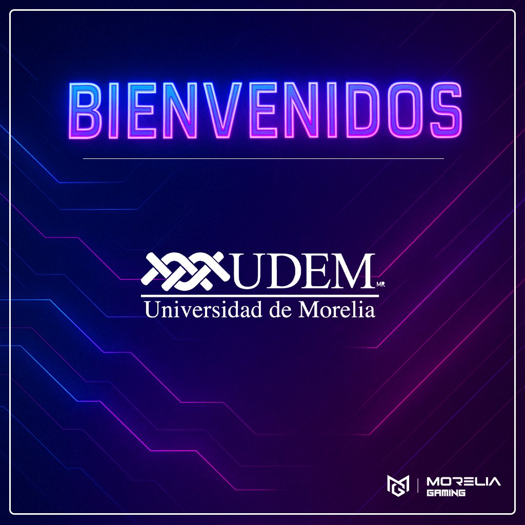 Morelia Gaming (@moreliagaming) on Twitter photo ¡BIENVENIDOS! 🎉👏🏻
La <a href="/udemorelia/">Universidad Morelia</a> (UDEM) se une a Morelia Gaming. 🤝
Visita udemorelia.edu.mx y descubre más. 📚
#SomosComunidad 🏆
#UniversidadDeMorelia #UDEM #CarreraGamer #Esports #Videojuegos #GamingEnLaUniversidad #Morelia #Gaming #ComunidadGamer ¡BIENVENIDOS! 🎉👏🏻
La <a href="/udemorelia/">Universidad Morelia</a> (UDEM) se une a Morelia Gaming. 🤝
Visita udemorelia.edu.mx y descubre más. 📚
#SomosComunidad 🏆
#UniversidadDeMorelia #UDEM #CarreraGamer #Esports #Videojuegos #GamingEnLaUniversidad #Morelia #Gaming #ComunidadGamer