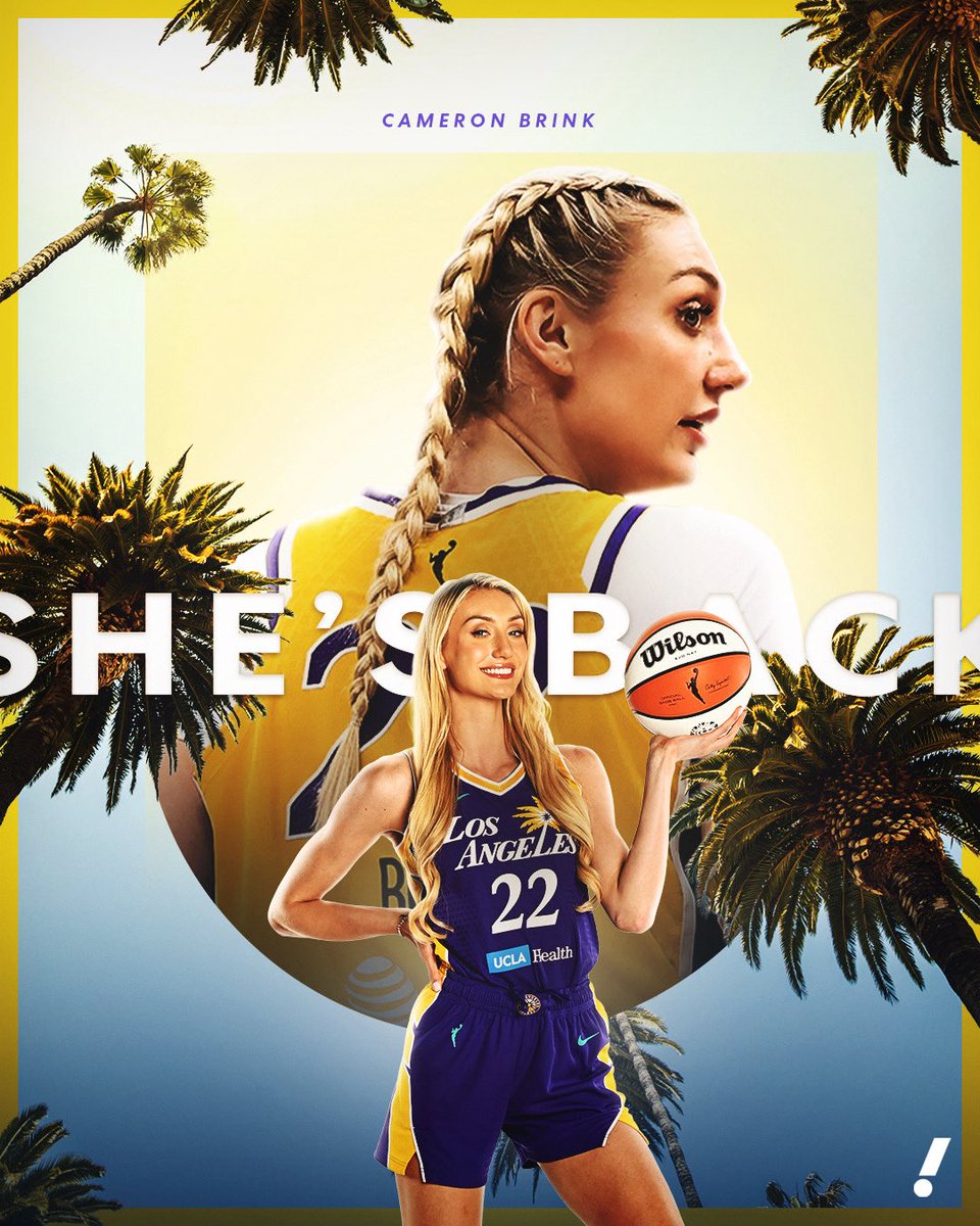 Yahoo Sports (@yahoosports) on Twitter photo BREAKING: LA Sparks forward Cameron Brink says she is planning to make her season debut Tuesday vs. the Aces, per <a href="/johnwdavis/">John W. Davis</a>.
Brink was cleared Saturday after missing 13 months due to a torn ACL. BREAKING: LA Sparks forward Cameron Brink says she is planning to make her season debut Tuesday vs. the Aces, per <a href="/johnwdavis/">John W. Davis</a>.
Brink was cleared Saturday after missing 13 months due to a torn ACL.