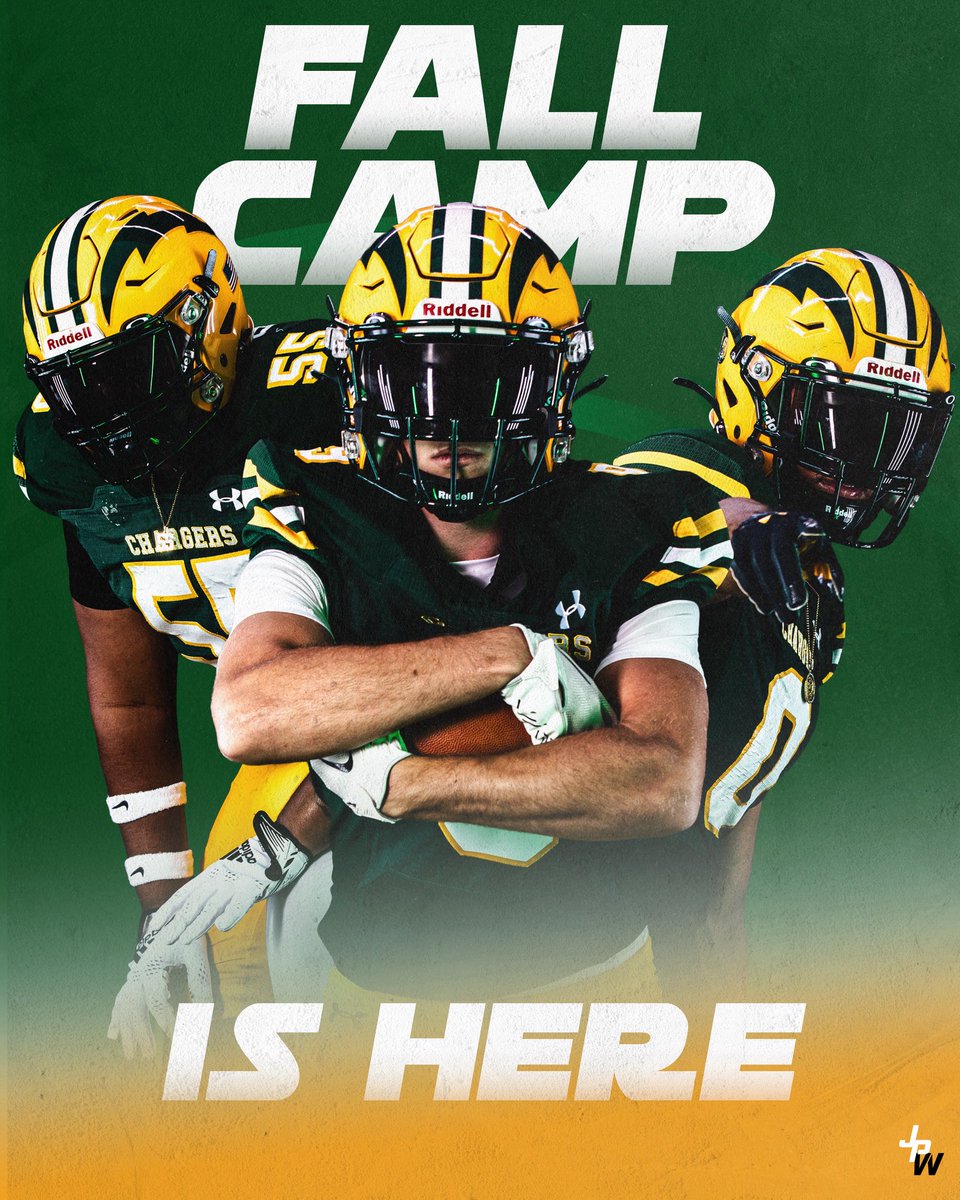 EdisonChargerFB's tweet image. Fall Camp is officially here

#proudtobeacharger⚡️