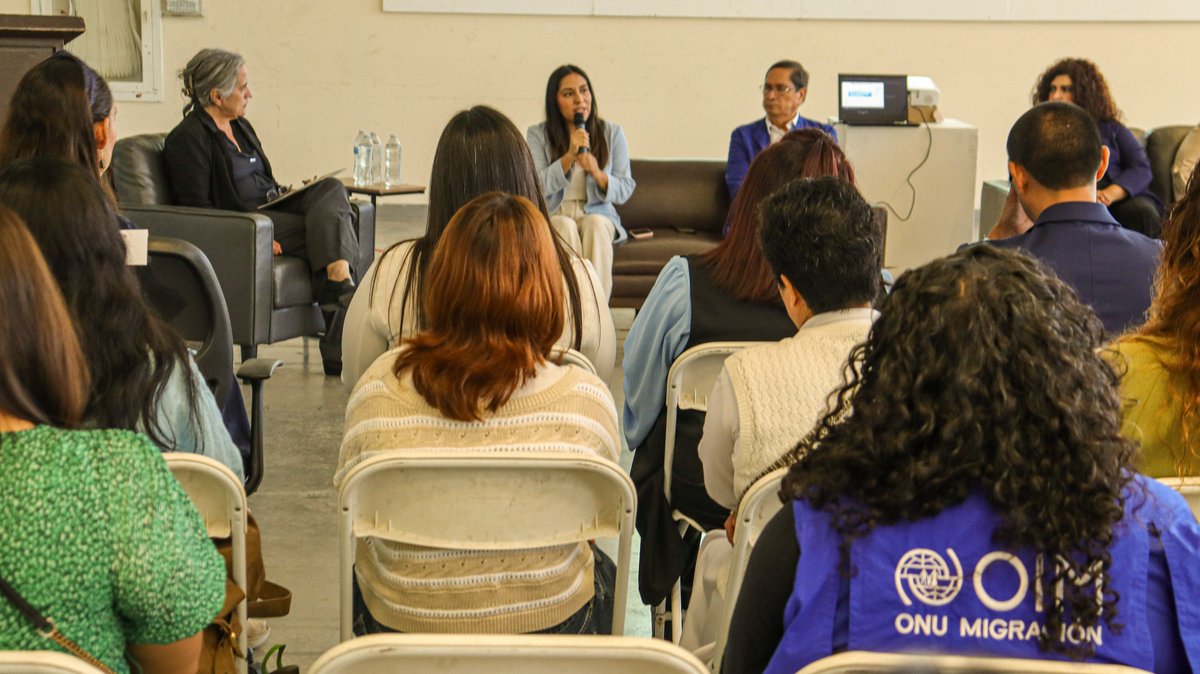 OIM_Mexico's tweet image. Participamos en el conversatorio “Retos y perspectivas de la trata de personas desde la sociedad civil”, realizado en el marco del Día Mundial contra la #TrataDePersonas, invitados por la @SGGBC_.

Agradecemos la oportunidad de sumar al diálogo interinstitucional, visibilizar las…