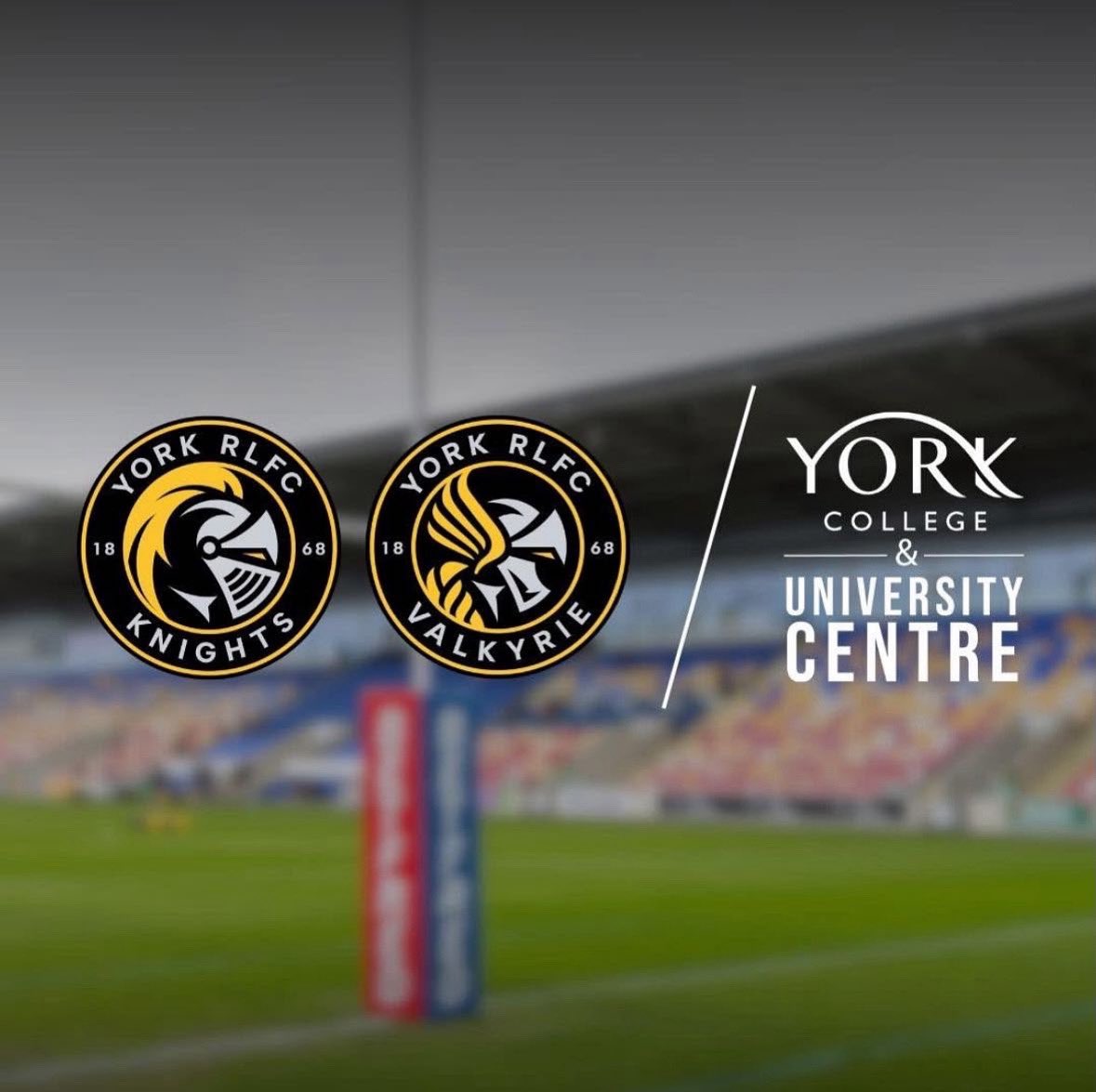 𝙔𝙤𝙧𝙠 𝙍𝙪𝙜𝙗𝙮 𝙇𝙚𝙖𝙜𝙪𝙚 𝘿𝙚𝙫𝙚𝙡𝙤𝙥𝙢𝙚𝙣𝙩 𝘾𝙚𝙣𝙩𝙧𝙚 𝙋𝙧𝙤𝙜𝙧𝙖𝙢𝙢𝙚

⚔️ York RLFC are proud to announce the launch of the York Rugby League Development Centre programme at York College!

👇Register your interest

🔗yorkrlfc.com/yorkcollege

#RiseUp | #WeAreYork