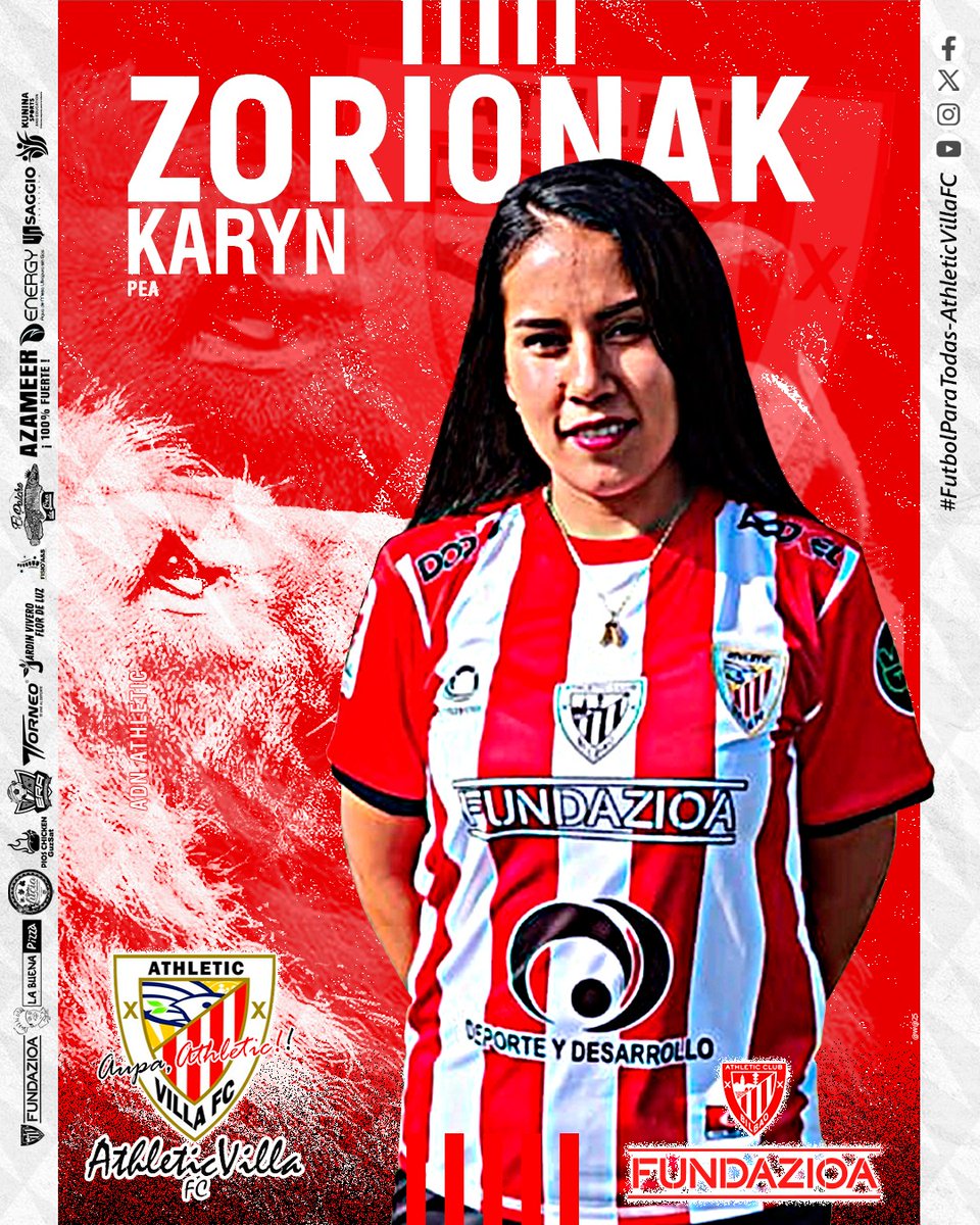 🎊QUE LOS CUUUUUMPLAS FEEEEELIZZ!!!!🎉
Desde el Athletic Villa FC queremos desearle un feliz dia a Karyn integrante  del equipo del Programa de Entrenamiento para Adultos PEA.
¡Muchas bendiciones y éxitos en este día, te enviamos un fuerte abrazo de gol! 
#SomosAthleticVilla 🎊