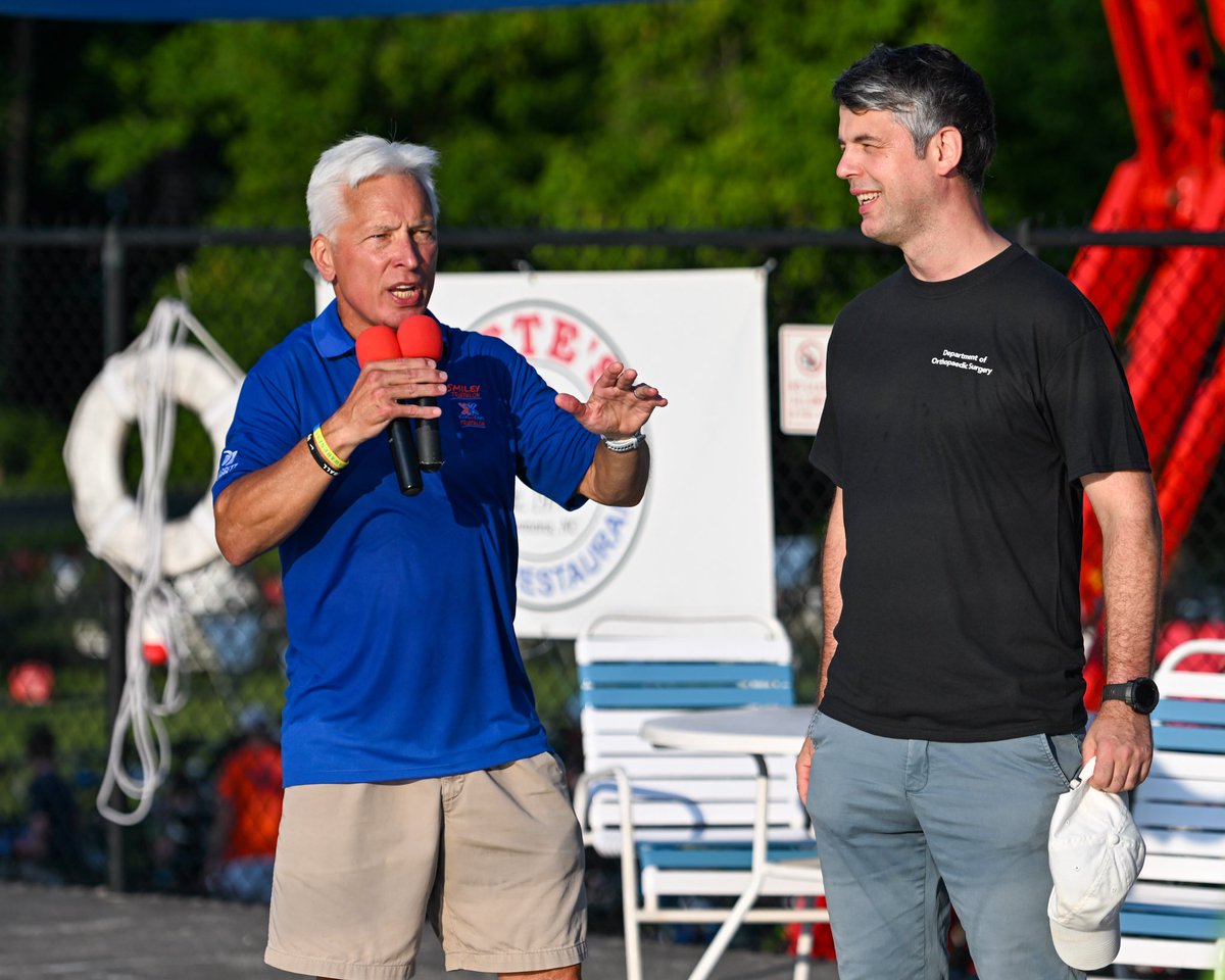 Empowering the Next Generation of Champions
The Department of Orthopaedic Surgery and Rehabilitation were proud to sponsor the Kids for Kids Triathlon, part of the Smiley Triathlon Festival—the #1 ranked youth triathlon in the United States! ��
With our very own Dr. Stefan