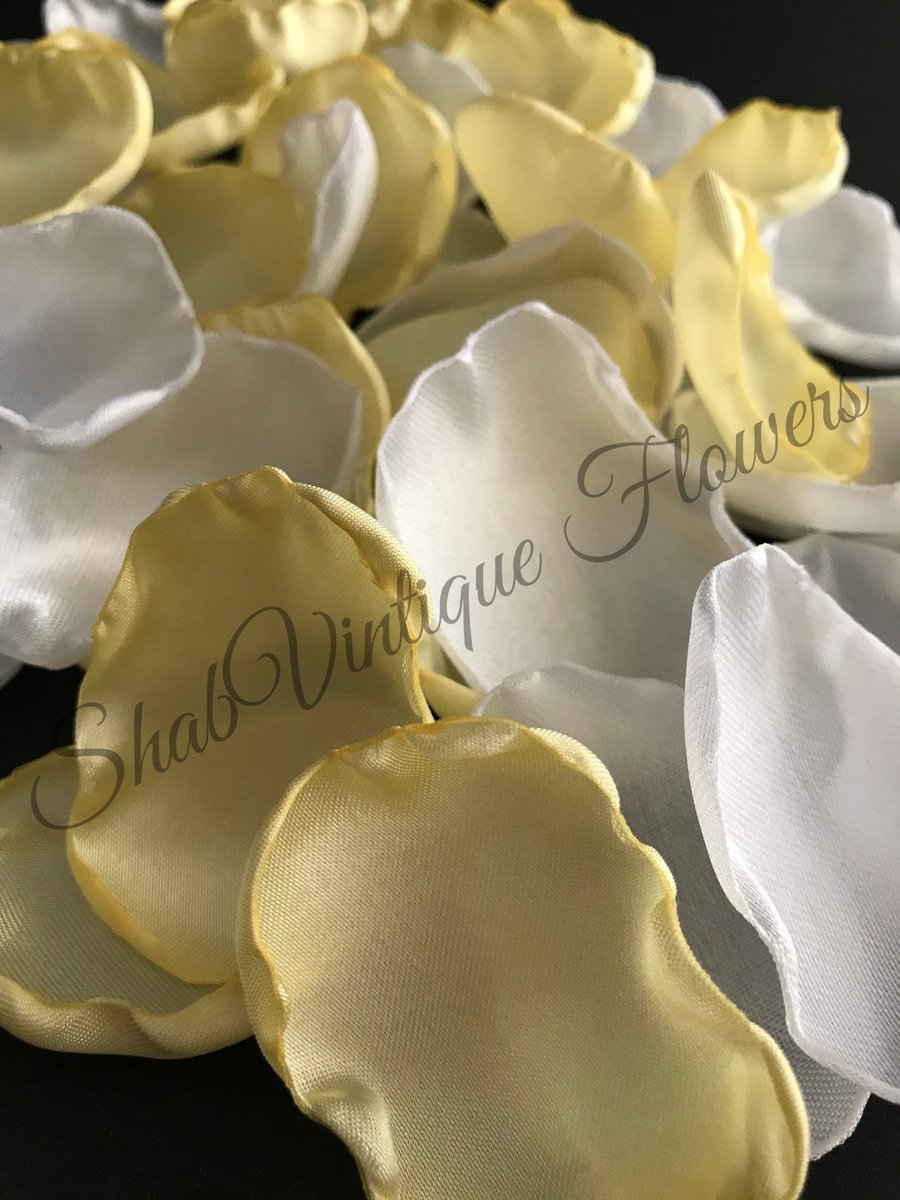OurPlaceToNest's tweet image. New product: Wedding Table Decorations, Pale Yellow and White Flower Petals, Flower Girl Petals, Birthday Party ππ½ππ½ nuel.ink/n9wFKu