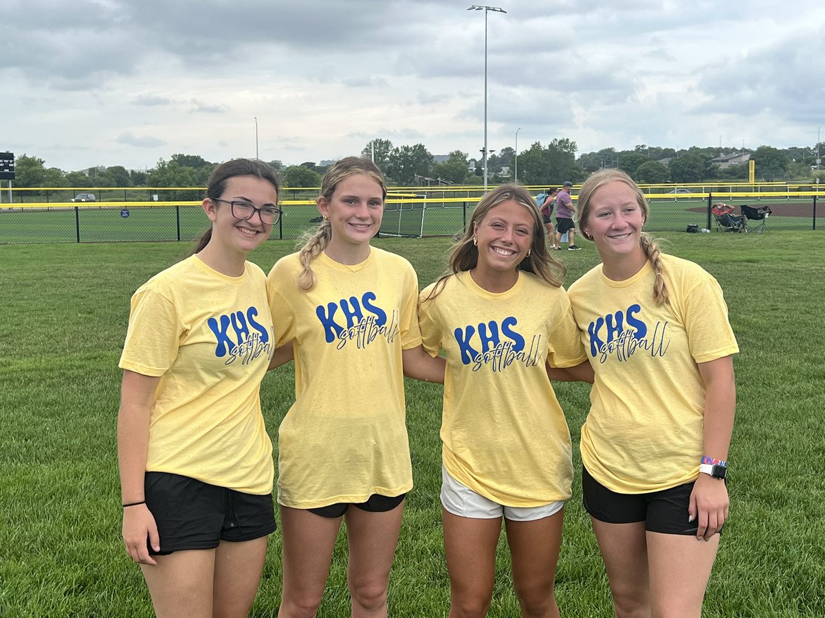 KHSBearcatSB🐾🐾 (@khsbearcatsb) on Twitter photo Very proud of this group of KHS Bearcats!
They battled hard at Freshman State and represented with class. Big shoutout to our seniors who stepped up as leaders and coaches, your impact was felt in every inning. <a href="/AvaMagnani/">Ava Magnani</a> <a href="/LaurenSchmeits/">Lauren Schmeits</a> <a href="/drackley_emily/">Emily Drackley</a> <a href="/CoffmanKinleigh/">Kinleigh Coffman</a> Very proud of this group of KHS Bearcats!
They battled hard at Freshman State and represented with class. Big shoutout to our seniors who stepped up as leaders and coaches, your impact was felt in every inning. <a href="/AvaMagnani/">Ava Magnani</a> <a href="/LaurenSchmeits/">Lauren Schmeits</a> <a href="/drackley_emily/">Emily Drackley</a> <a href="/CoffmanKinleigh/">Kinleigh Coffman</a>