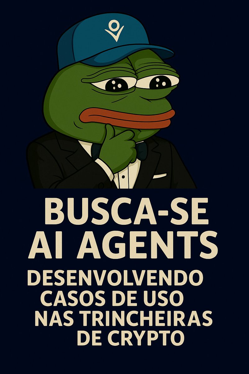 lugui_tillier's tweet image. Qual será o próximo projeto brasileiro a entrar no ecossistema da @virtuals_io ?
Gale, se souberem de builders locais desenvolvendo projetos de AI que sejam interessantes para os degens, marquem aqui no post.
Ex de casos de uso:
- agents que deem sinais de trade com base em…