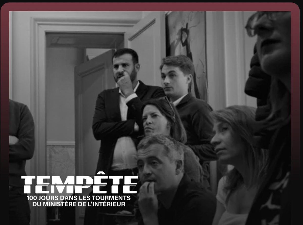 📺 Si vous n’avez pas vu « #Tempête, 100 jours dans la tourmente du ministère de l’intérieur » réalisé par Yann L’Hénoret et produit par <a href="/mohamedbouhafsi/">Mohamed Bouhafsi</a> sur l’intérieur de ce ministère d’avril à septembre 2024 ⤵️
👉 france.tv/france-5/tempe…