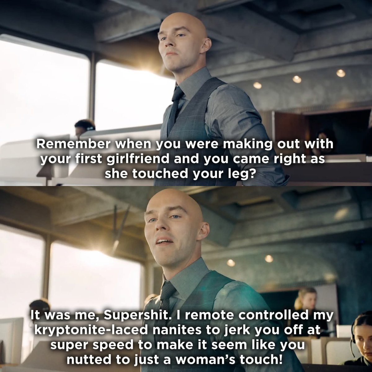 Lex is truly a vile bastard.