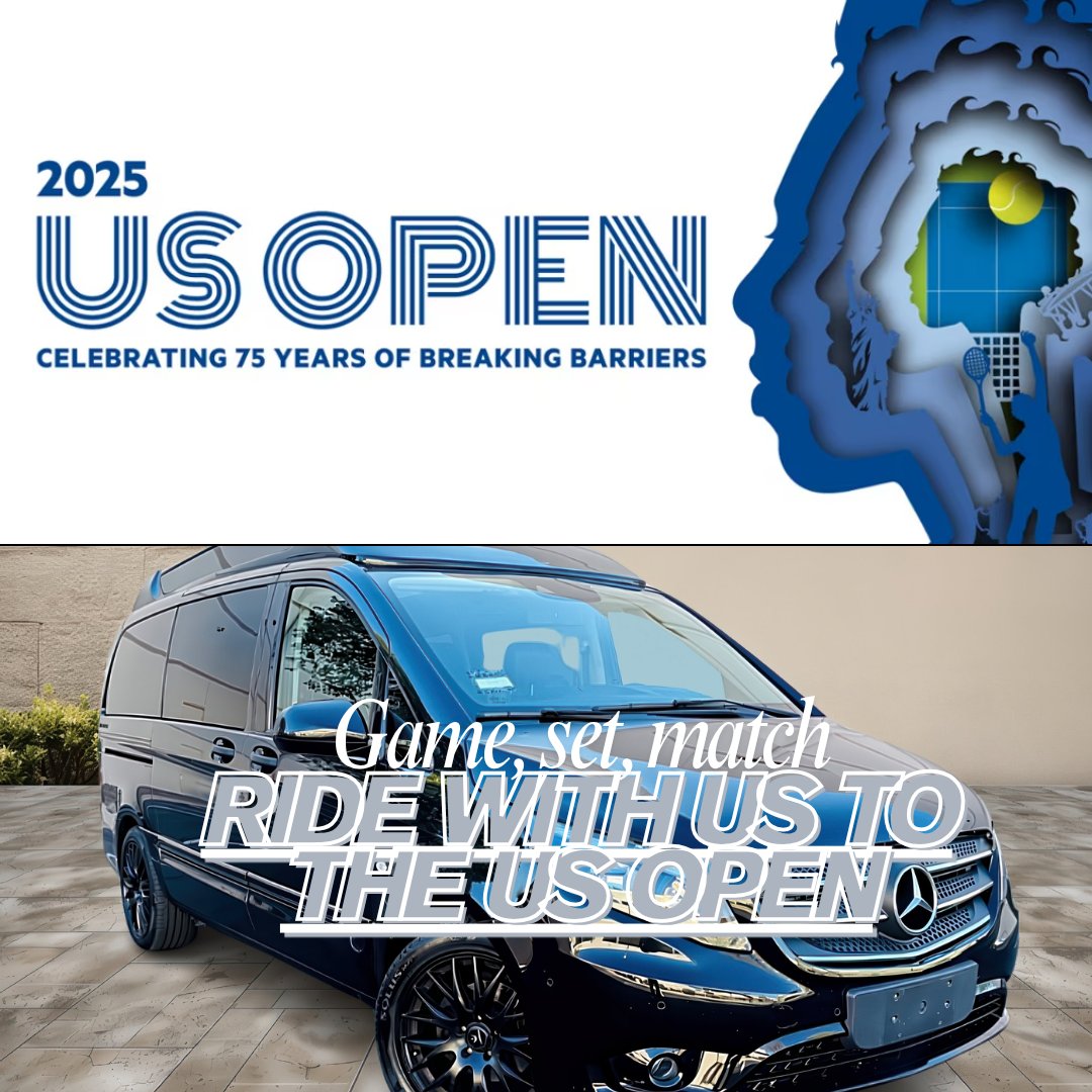 The US Open Tennis Championship returns to Arthur Ashe Stadium and it’s tennis energy like nothing else! 

Book your match-day transportation through our website today and travel to the US Open in comfort
#USOpen2025 #TennisNYC #GroupTravel #BusAndShuttle #EventRide #NYC