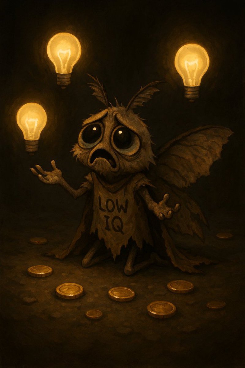 cryptogadus's tweet photo. $moth light up the world 🌎 https://t.co/MdLWYY271k