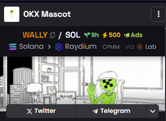 OKX Community Mascot - WALLY tweet media