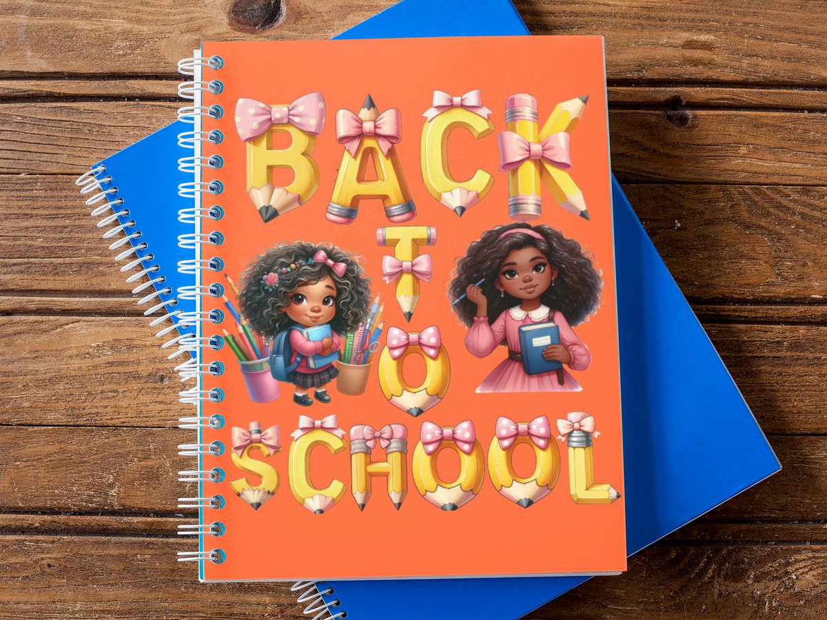selcuk_fev5954's tweet image. Start the school year with this adorable spiral notebook! ✏️📓
With pencil-shaped letters and cute illustrated girls, it’s perfect for students and teachers alike.
#BackToSchool #NotebookDesign #CuteStationery #TeacherGift
etsy.com/listing/434274…