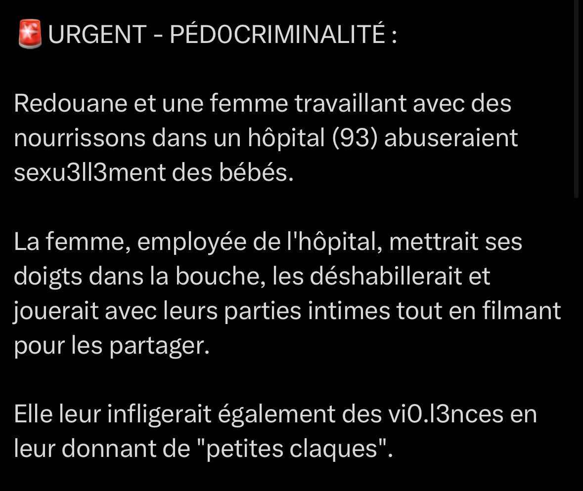 AlertesPed0's tweet photo. 🚨 URGENT - PEDOCRIMINALITÉ : THREAD ⬇️ https://t.co/dQNzQ7me9A