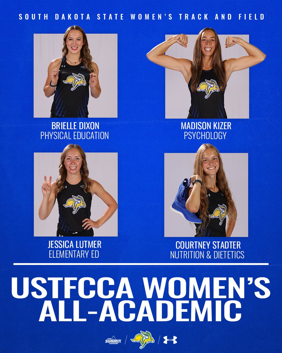 We have some dedicated scholars 🤓📚

Nine Jacks were selected to the USTFCCCA's All-Academic Athletes, and both the men's and women's teams were tabbed as All-Academic Teams 🙌

#GoJacks🐰