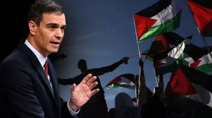 TurkMedyaAjansi's tweet image. İspanya Başbakanı Pedro Sanchez ;
-"Gazze'deki Açlığı Durdurmak Ahlaki, Siyasi ve İnsani Bir Zorunluluktur."
-"Hükümet, Şimdiden Gazze Şeridine Gıda Yardımı Göndermek için Hazırlıklara Başladı."
-"Tek Çözüm, Netanyahu'nun Ateşkesi Devreye Sokması ve Bu Barbarlığa Son…