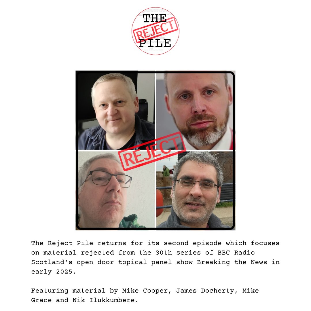 The Reject Pile Podcast tweet media