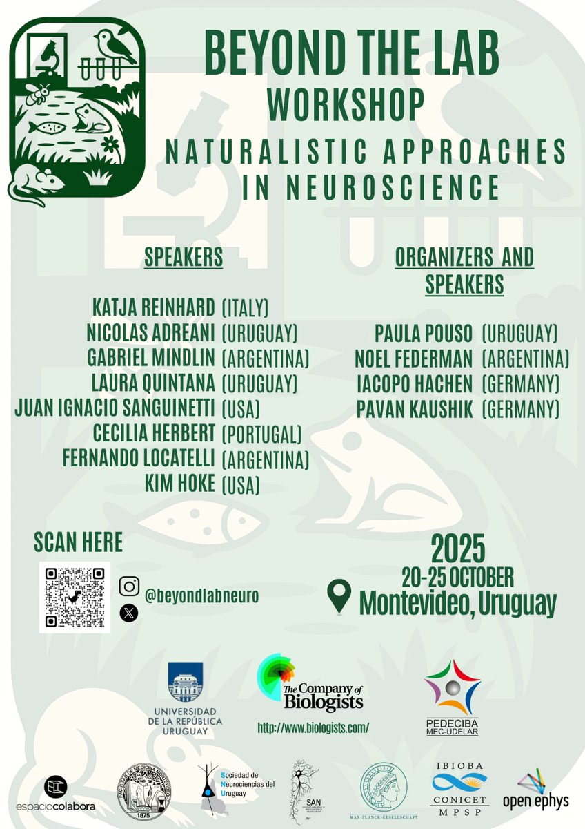 🚨Check out the preliminary program for Beyond the Lab workshop!
📅 Exciting talks, student activities &amp; more
👉sites.google.com/view/beyondthe…