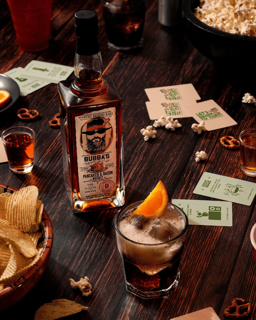 GACrown's tweet photo. 🥞 Pancakes & 🥓 bacon aren't just for breakfast. They're also for drinks. Try the Pancakes & Bacon Whiskey from @bubbaswhiskey. Pair this sweet spirit with your favorite bar snacks & a movie night.
#Wanted #BubbasWhiskey #DrinkBubbas #WhiskeyLover #DesertWhiskey https://t.co/tJZZ9JoIsV