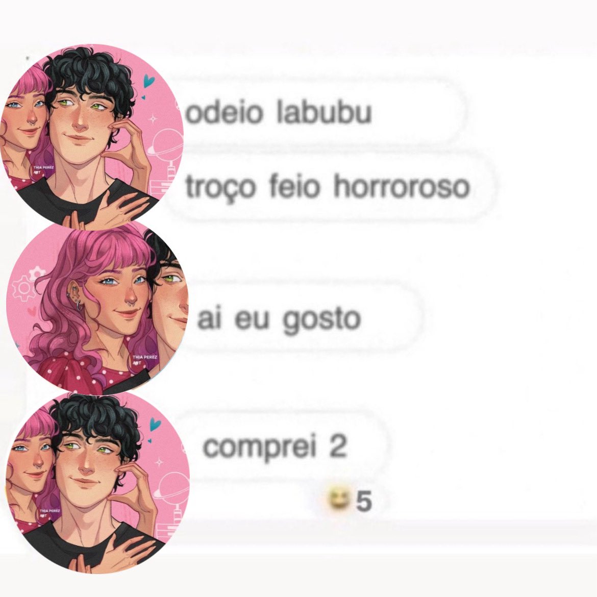 silasvolkov's tweet image. rip bee königswasser você amaria os labubu