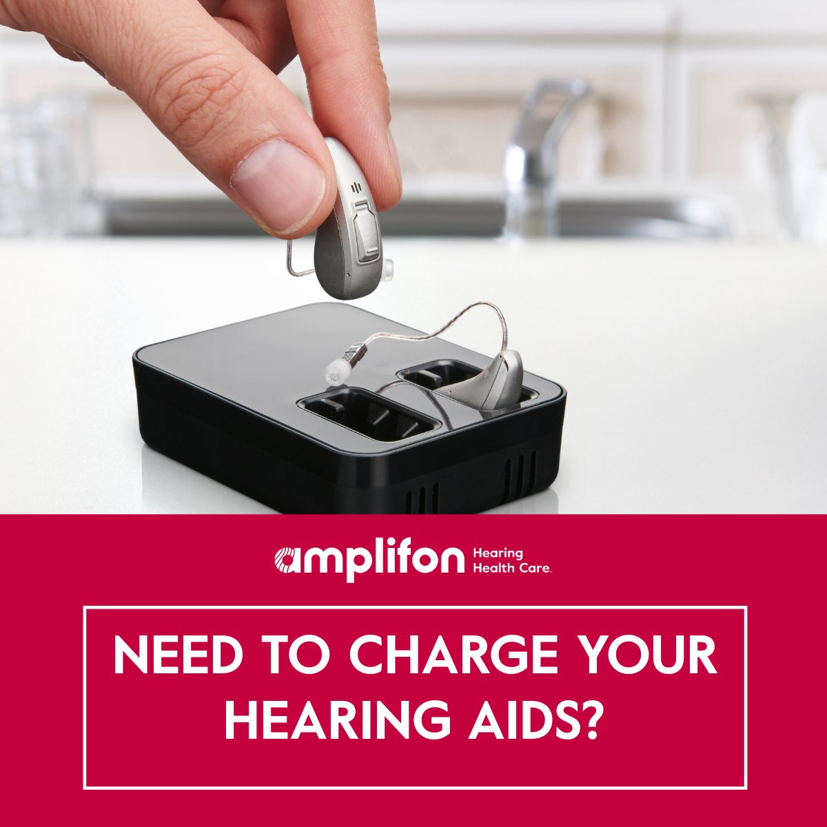 Stay connected without missing a beat- Amplifon Hearing Health Care offers a free hearing aid charger as part of our commitment to accessible hearing care. Have you tried using a rechargeable hearing aid, or are you interested in making the switch? Let us know your thoughts!