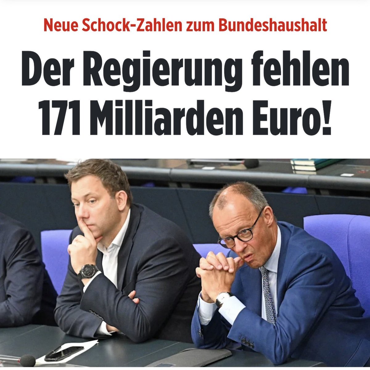 lugenwerk's tweet image. Jetzt müssen Köpfe rollen oder?
@larsklingbeil
@_FriedrichMerz
@CDU
@CSU
@spdde
@Die_Gruenen
@dieLinke
👍