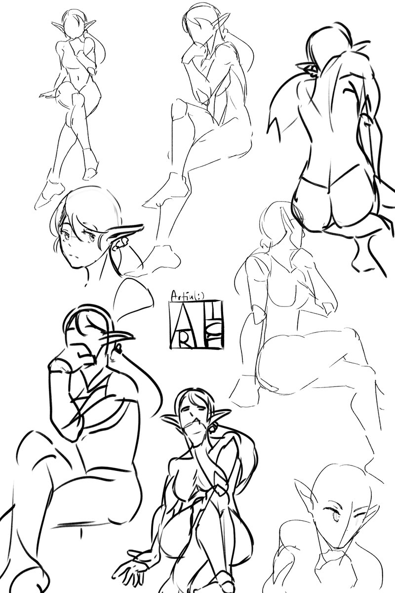 Real_Artiul's tweet photo. practice Day 1
#practicesketch #rkgk #gesture https://t.co/J5jV34X2dW