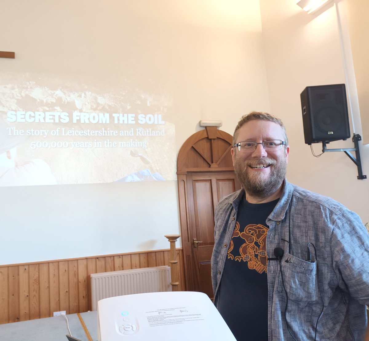 Debbie Frearson (@debbiefrearson) on Twitter photo Really enjoyable talk by Mathew Morris of ULAS about 500,000 years of archaeology found in Leics & Rutland. Organised by Sarah Ross part of #FestivalofArchaeology for uppinghamhistory.org.uk <a href="/archaeologyuk/">ArchaeologyUK</a> hard work paid off as a full house in venue even met another Frearson🙂 Really enjoyable talk by Mathew Morris of ULAS about 500,000 years of archaeology found in Leics & Rutland. Organised by Sarah Ross part of #FestivalofArchaeology for uppinghamhistory.org.uk <a href="/archaeologyuk/">ArchaeologyUK</a> hard work paid off as a full house in venue even met another Frearson🙂
