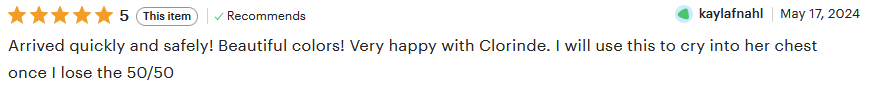 AvramaxII's tweet image. etsy reviewers bring me life