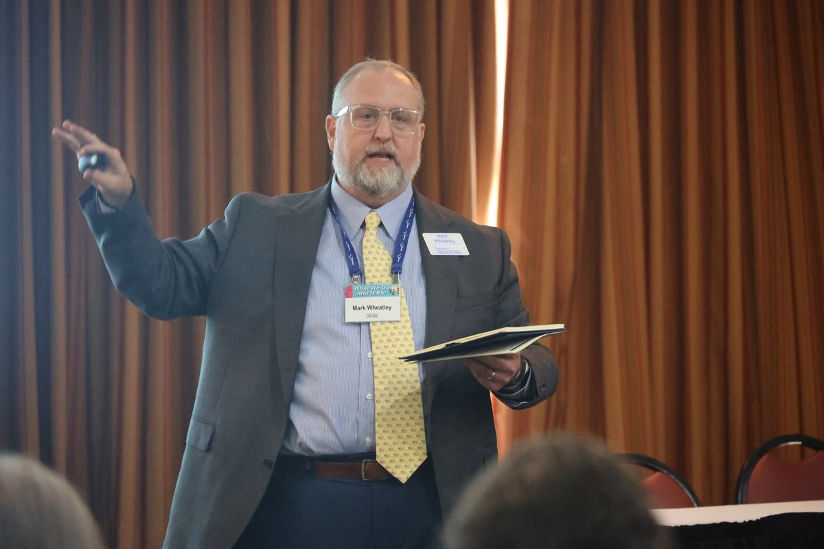 MOEducation's tweet image. #MoEd25 attendees learned more about the proposed reimagining of the Missouri Schools for the Severely Disabled in this session. They talked about the possible changes and how those would affect local districts.
