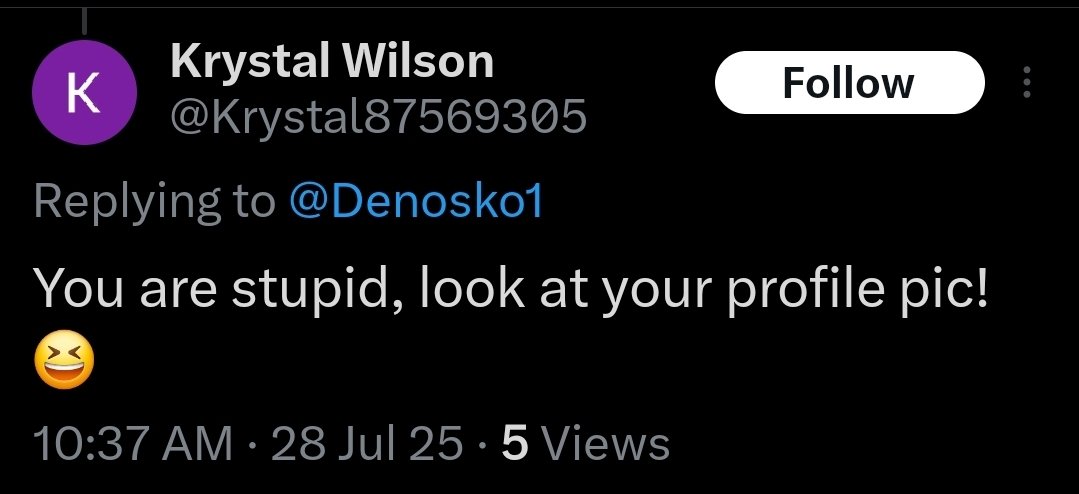 Denosko1's tweet image. They are so mean. 😔