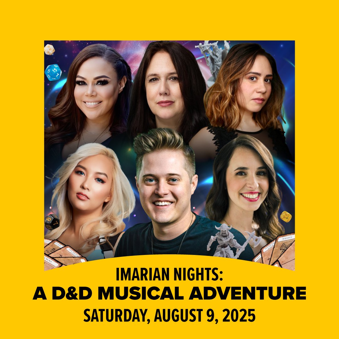 FANEXPOBoston's tweet image. Adventure unfolds at FAN EXPO Boston 🎲 Watch Mela Lee, Justine Huxley, Faye Mata, Samantha Béart, Andrew Wincott, and Emma Gregory roll through 3 nights of live D&D, free with your ticket. Learn more: spr.ly/6013fuo4B
#FANEXPOBoston #DungeonsandDragons #BaldursGate