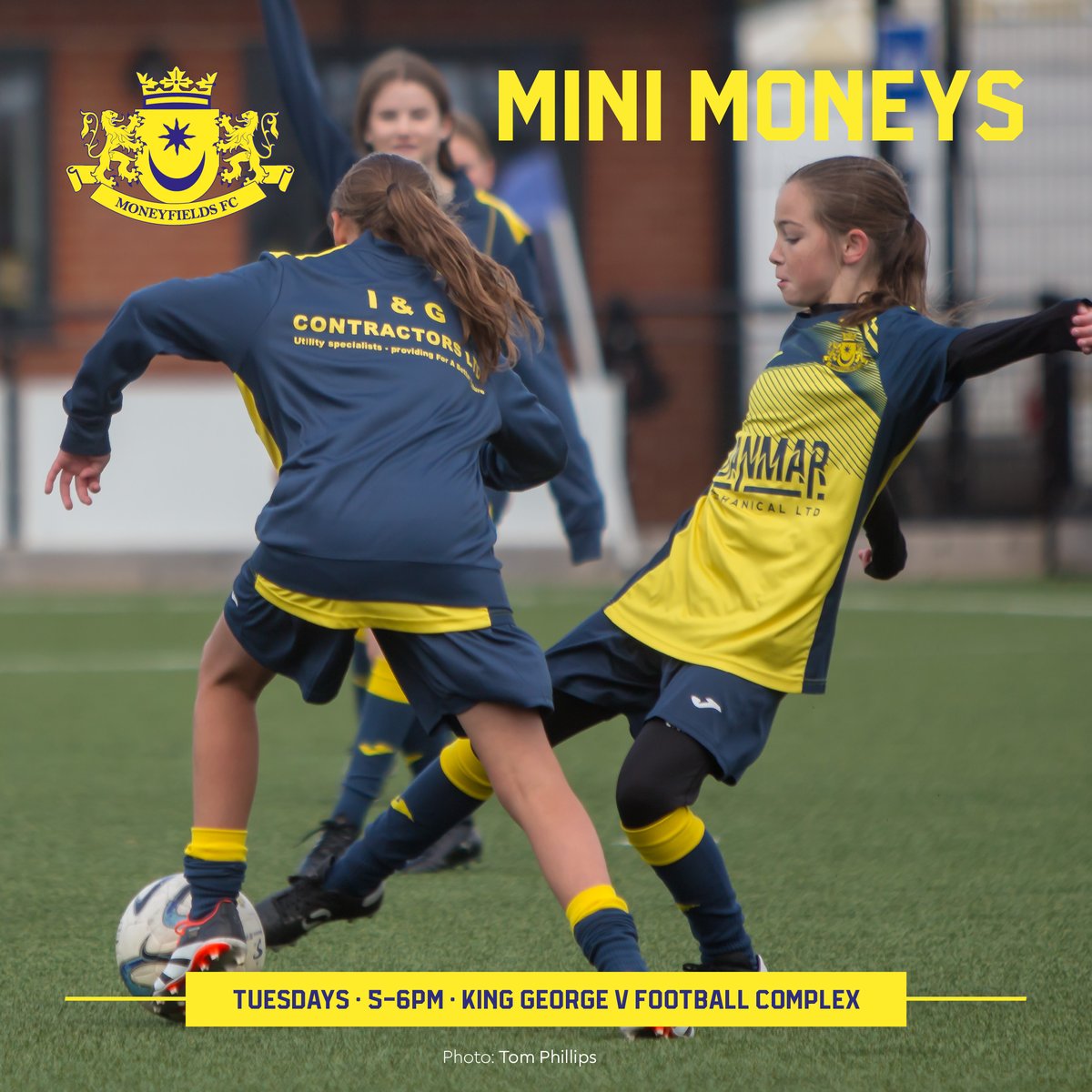 Moneyfields FC Women (@moneysfcwomen) on Twitter photo Inspired by the <a href="/Lionesses/">Lionesses</a>? Mini Moneys, our #Wildcats program is designed for girls aged 5-11, from beginners to experienced players, or those seeking to build confidence.
Join us every Tuesday evening at <a href="/KingGeorgeVHFA/">King George V Football Complex</a>, running all summer!
Register: book.englandfootball.com/Wildcats/money… Inspired by the <a href="/Lionesses/">Lionesses</a>? Mini Moneys, our #Wildcats program is designed for girls aged 5-11, from beginners to experienced players, or those seeking to build confidence.
Join us every Tuesday evening at <a href="/KingGeorgeVHFA/">King George V Football Complex</a>, running all summer!
Register: book.englandfootball.com/Wildcats/money…