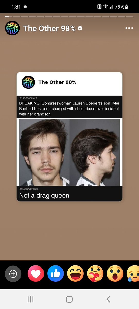 JanetLei5's tweet image. Boebert&apos;s criminal son, strikes AGAIN