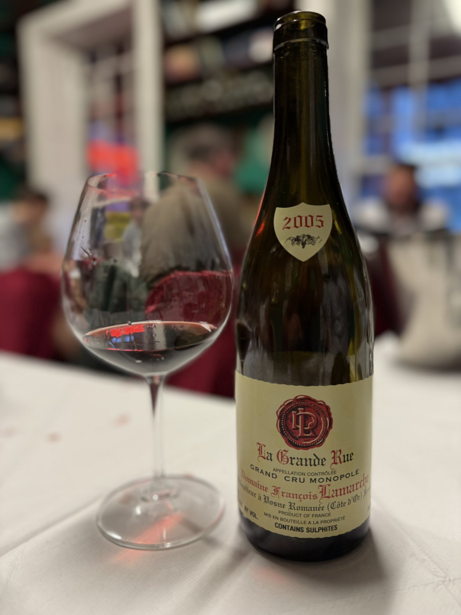 La Grande Rue 2005 赤ワイン 750ml Auction Detail