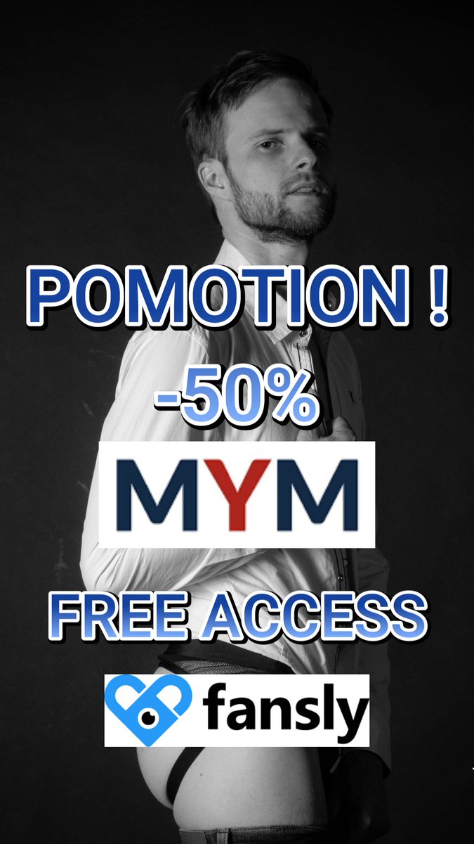 CODE MYM :
MAXIME50 = 50% de réduction 
MAXIME30 = 30% de réduction 
200 vidéos de 30 minutes NO PPV !

LINK FANSLY :
fans.ly/subscriptions/…
