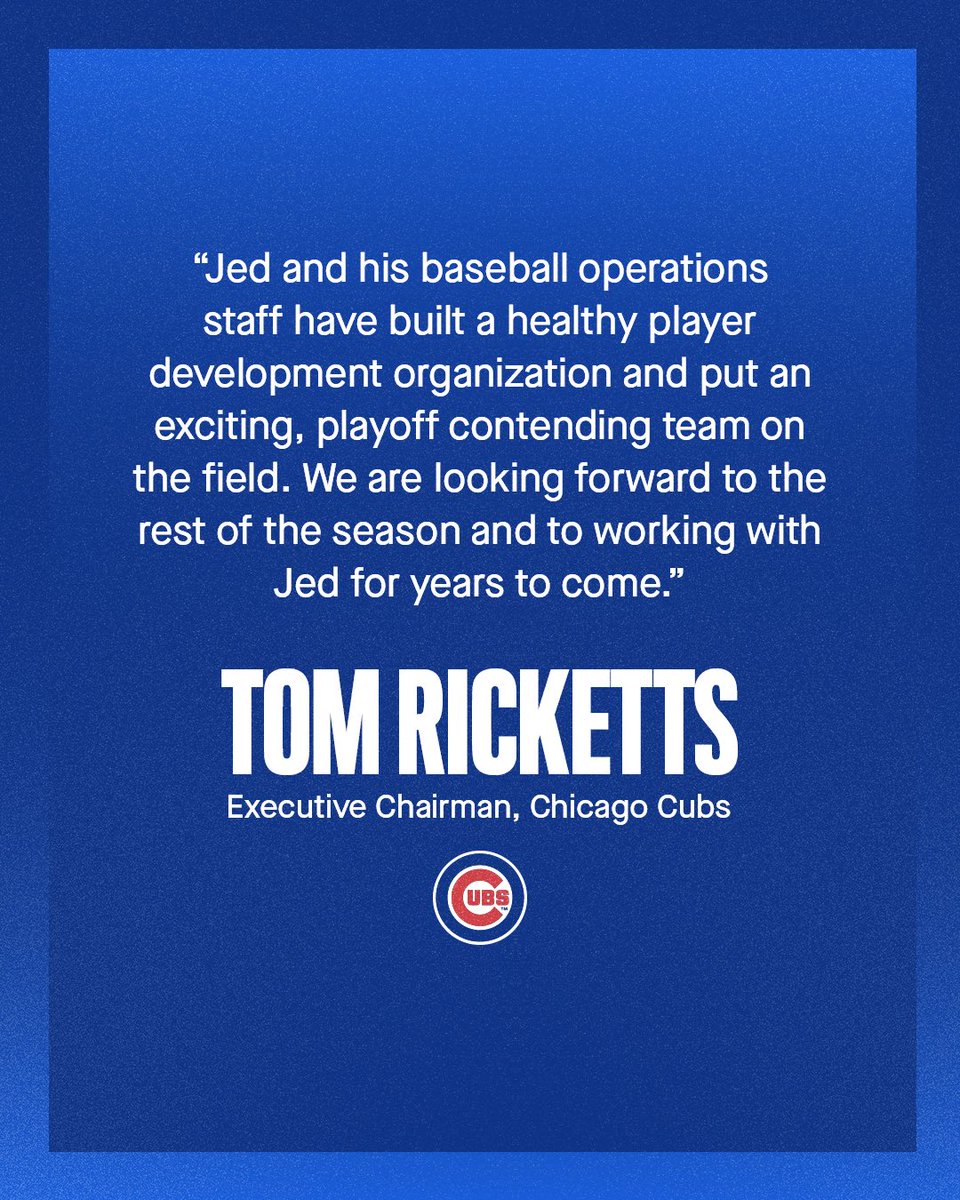 Chicago Cubs tweet media