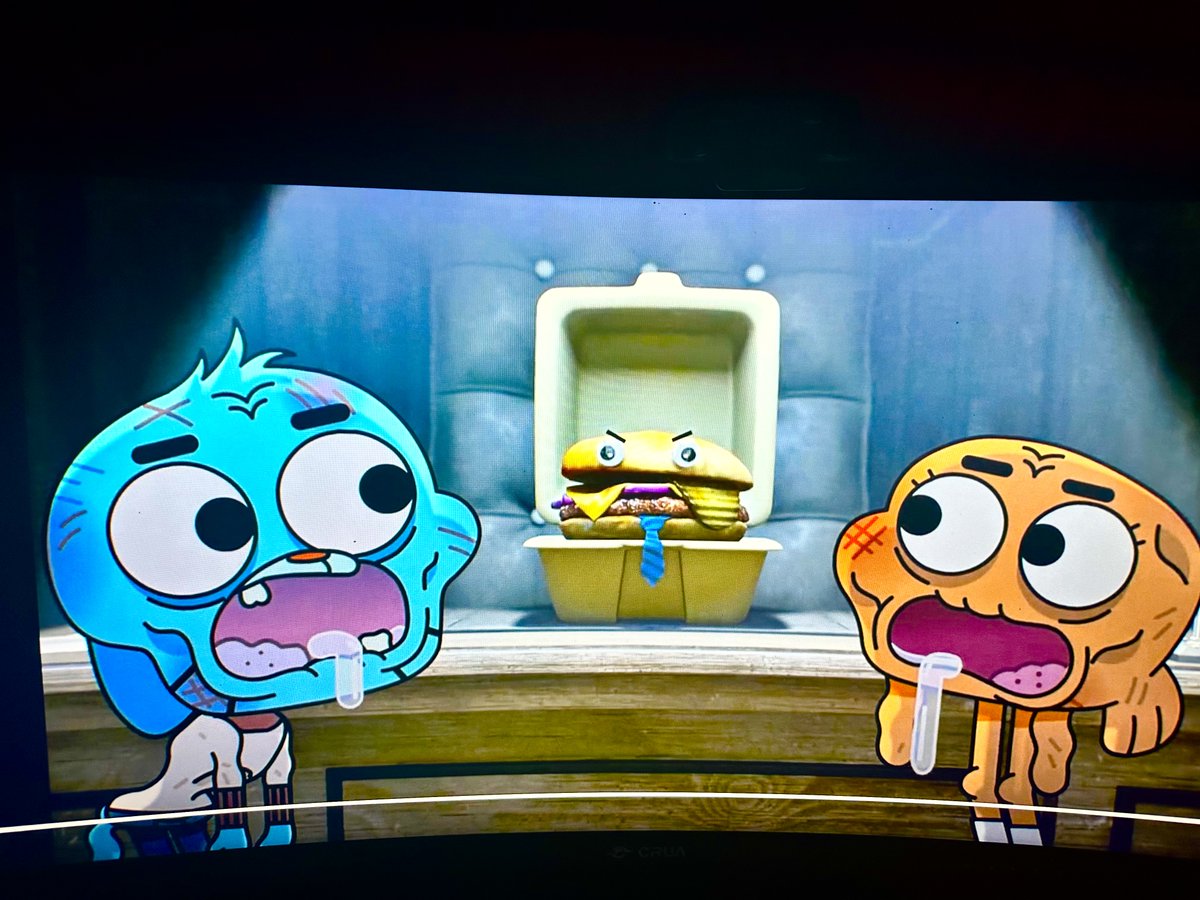 Elated to be in the 1st episode of The Wonderfully Weird World of Gumball. Where I get to play Mr. Builder Burger, a dystopian nightmare billionaire hamburger who owns the world, and is so cheap, he sings his own ad. <a href="/YaketyYakVoices/">Yakety Yak All Mouth®</a>  #wonderfullyweirdworldofgumball #ilovemygig