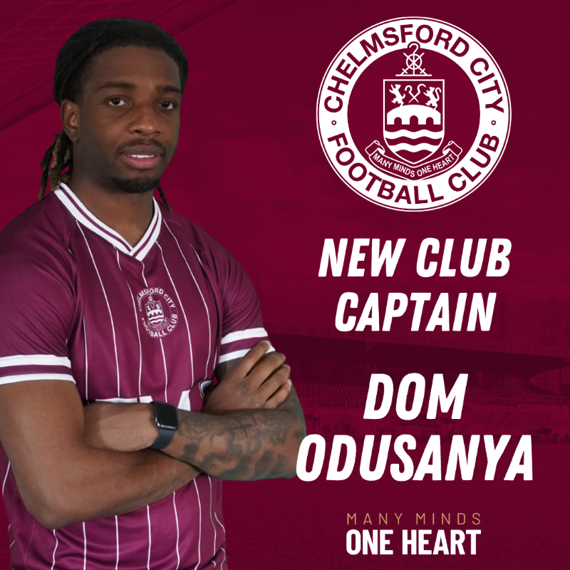 OfficialClarets's tweet photo. We are delighted to announce the appointments of Dom Odusanya as our Club Captain and Tom Lapslie as our Vice-Captain.

#ClaretsTogether