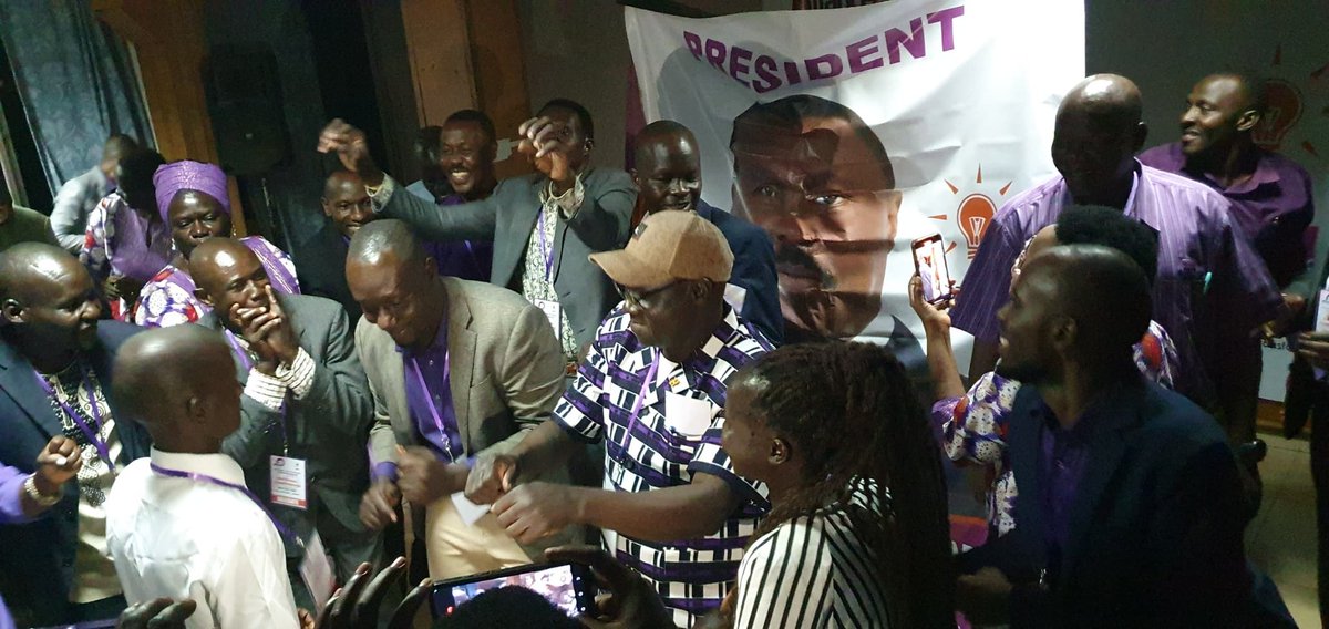 TheAllianceUG's tweet image. BREAKING NEWS: Maj. Gen. (Rtd) @mugishamuntu has been unanimously elected as the ANT Presidential Flagbearer for the 2026–2031 elections during the party's Expanded National Conference. Delegates from all sub-regions endorsed his candidacy.