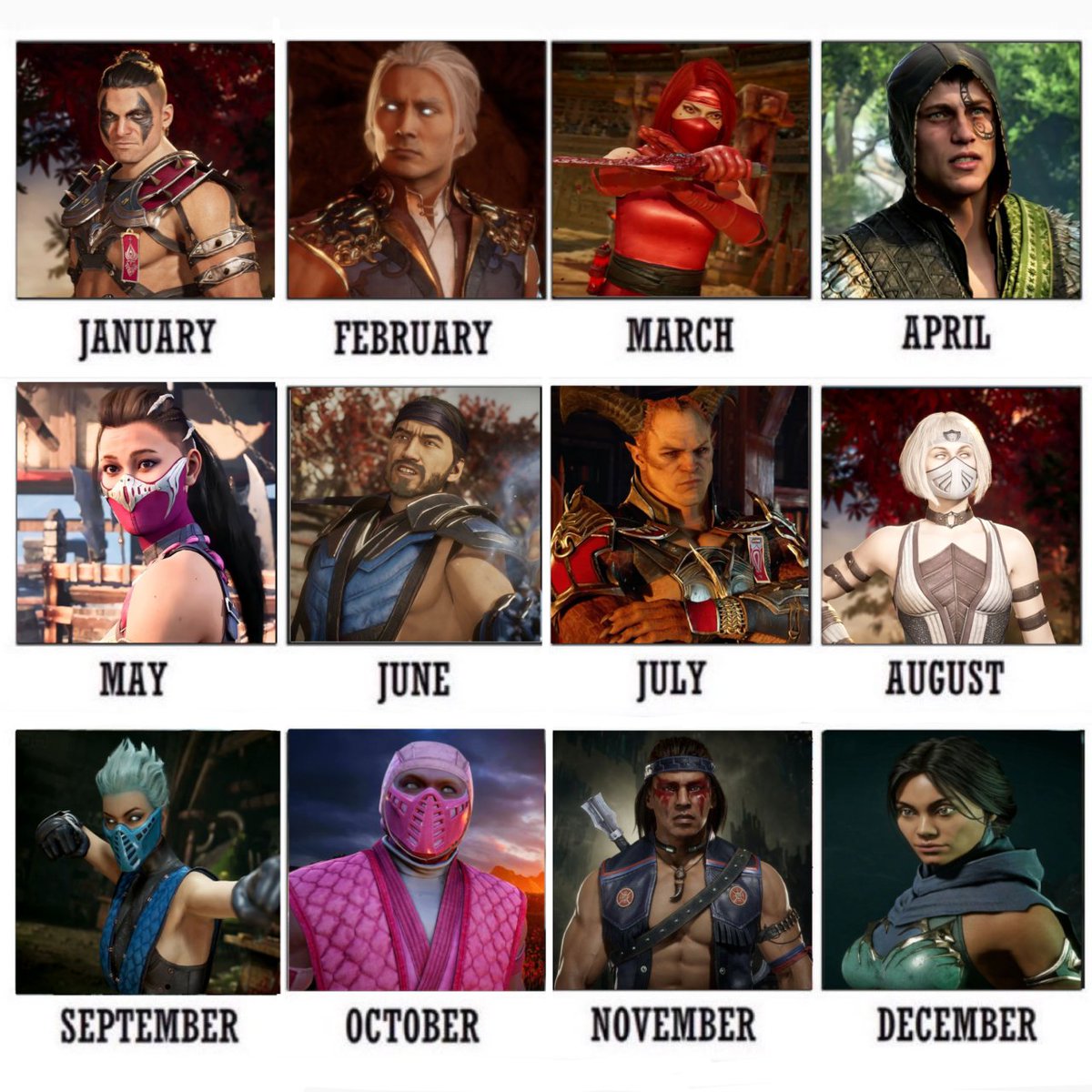 AgustinM97397's tweet image. No sabia que publicar y vi gente haciendo esto.

Diganme que personaje de mk les toco segun tu mes de nacimiento? 👀