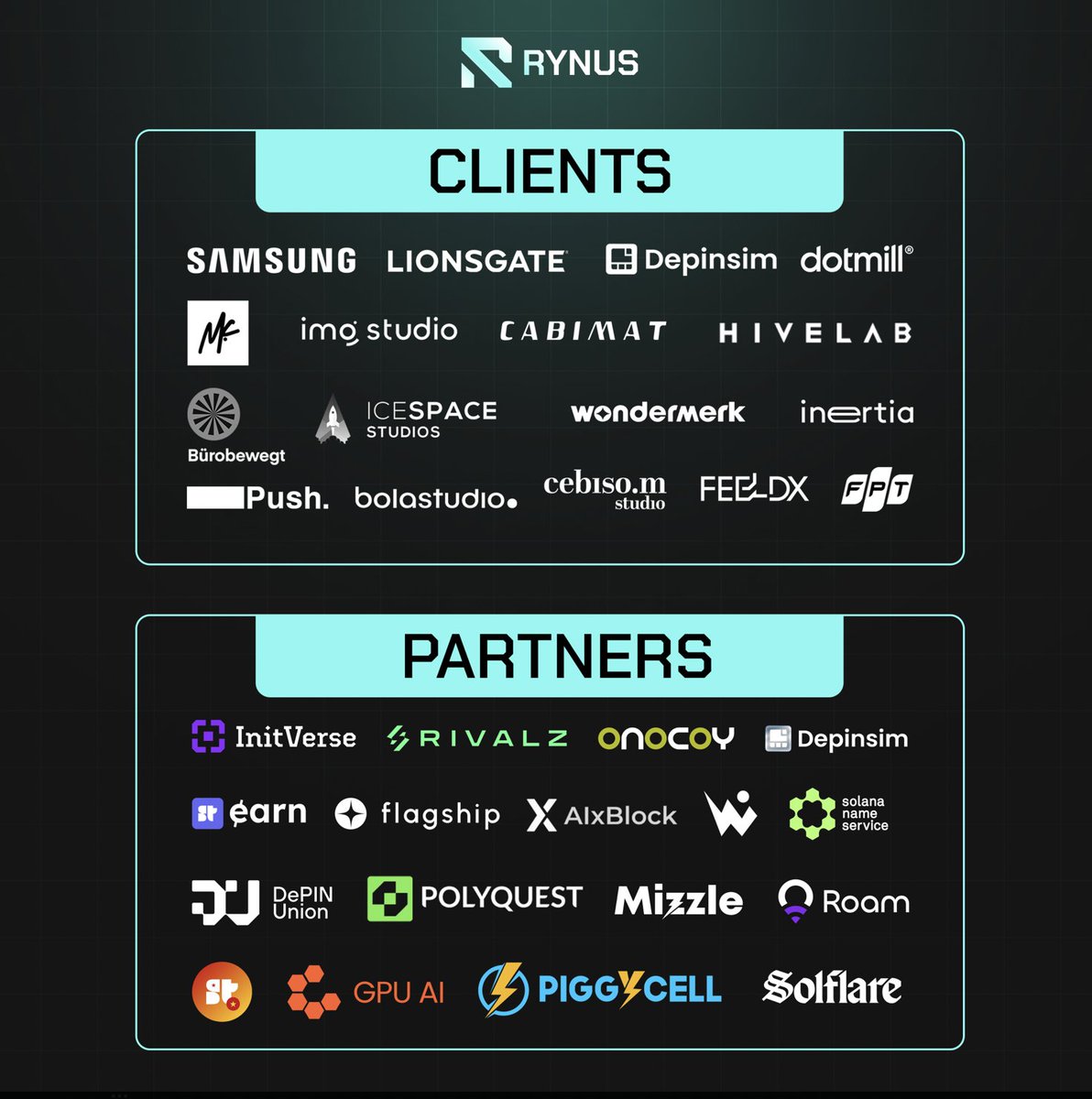 Onocoy has been included in the RWA DePIN Alliance list curated by Rynus. 💪🙌

Who are they though?

Rynus is a decentralized GPU cloud platform focused on  AI and data infrastructure.
 
They provide GPU power for tasks like data labeling and model training, using a peer-to-peer