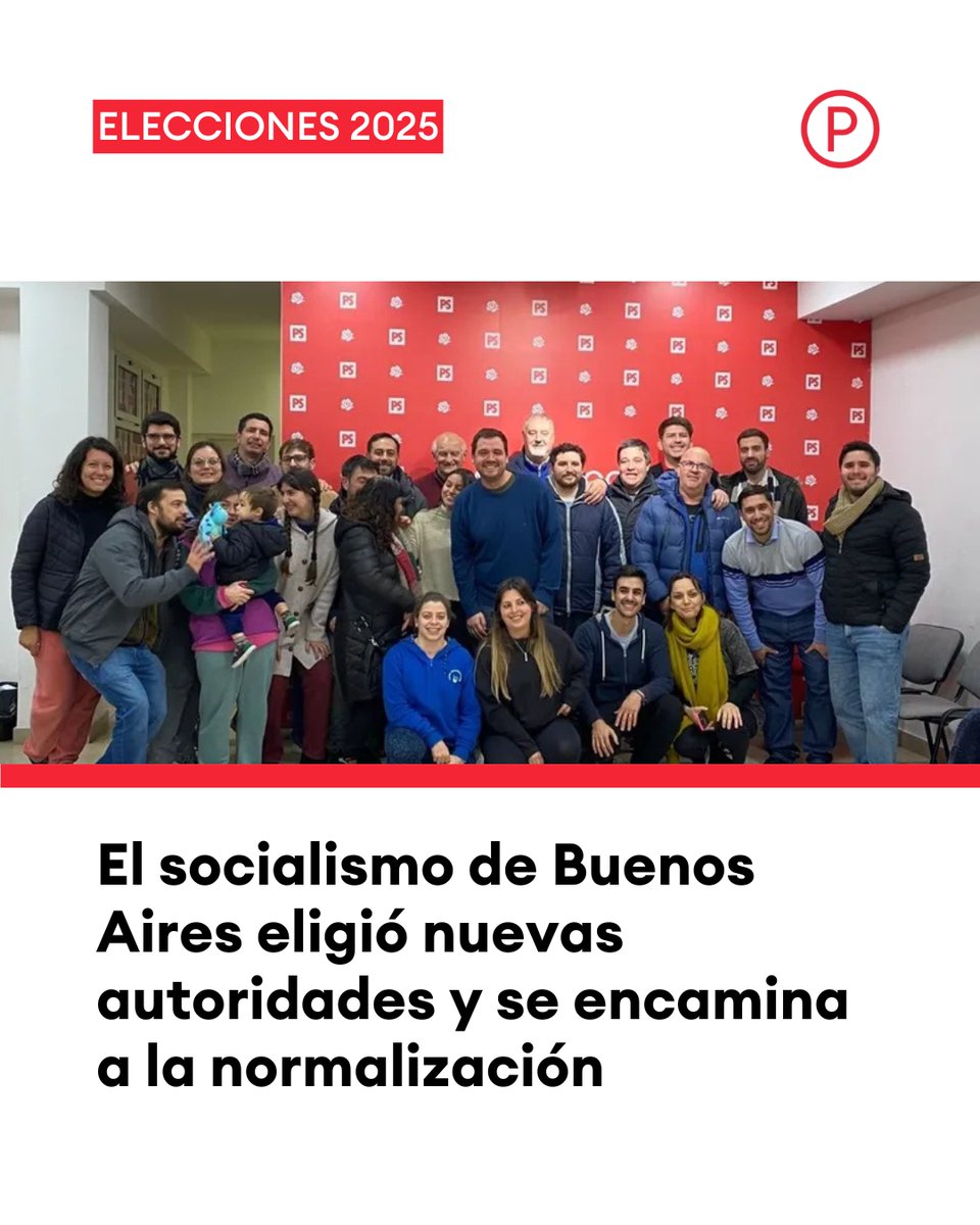 Letra_P's tweet image. #Elecciones2025 📆 La nueva conducción sera compartida de forma alternada entre Luciano Burket, de Socialismo en Movimiento, y Carlos Ajamil, de Usina Socialista
🔗 letrap.com.ar/c5417514