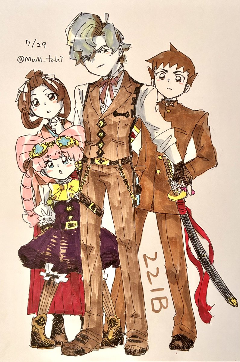 MuM_tchi's tweet image. 221B