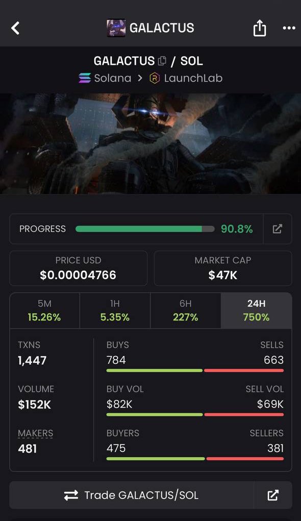 NFTCK_eth's tweet image. Dex is now updated!!
#galactus
CYdNK4D3vczmqyzCkxN7sQZkNGX7eQZkksRfYvA7bonk