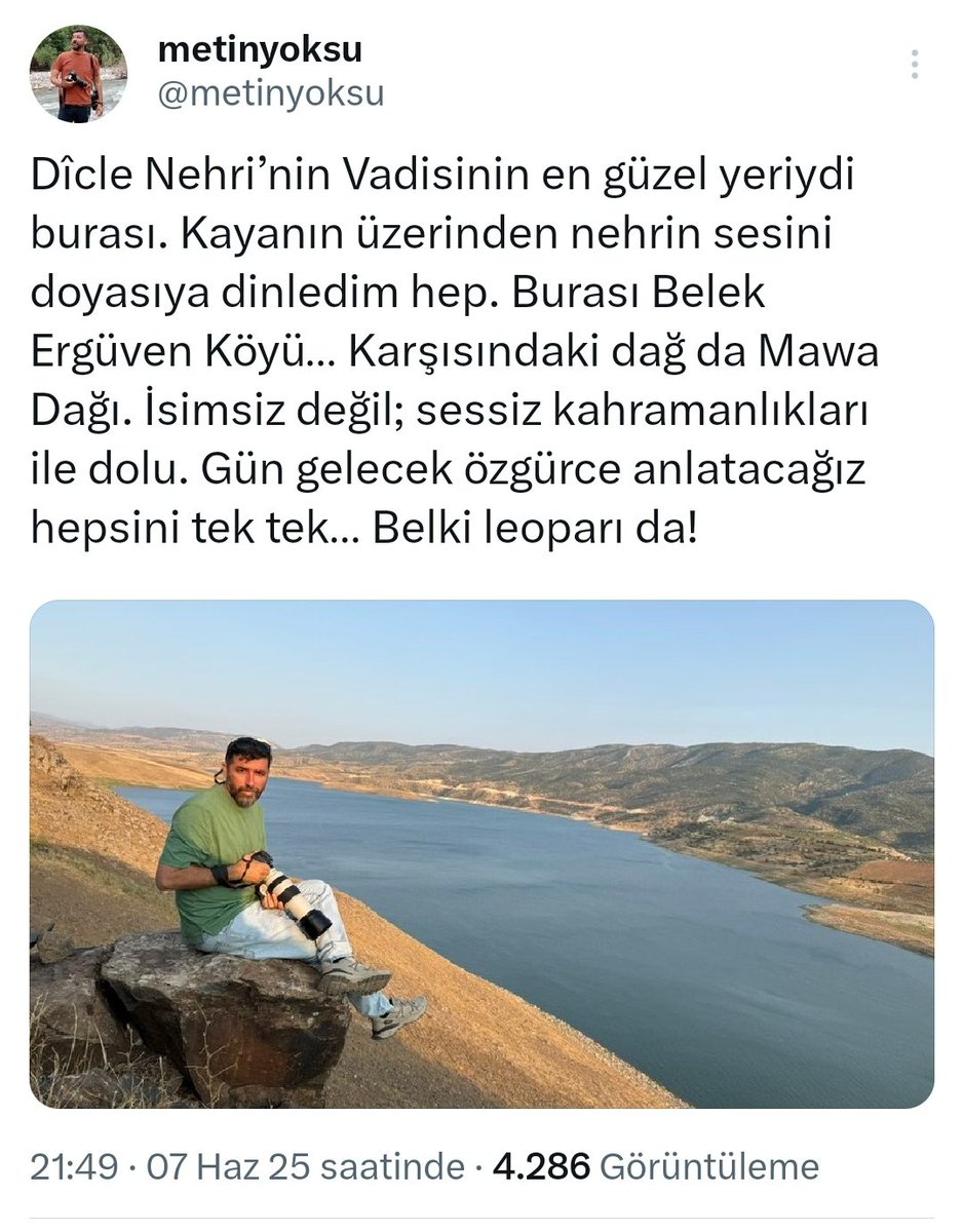 Tutuklanmadan önce yazmıştım. Bazı şeyleri ertelemek iyi olmuyor!  Çalışma koşullarından dolayı 3 yıl önce yarım bıraktığım iki iş vardı. Birinin kahramanı hayatını kaybetti. Anısını yaşatmak için yakında yazısını videolarını elimdeki imkanlar dahilinde yayınlayacağım. İkincisi +