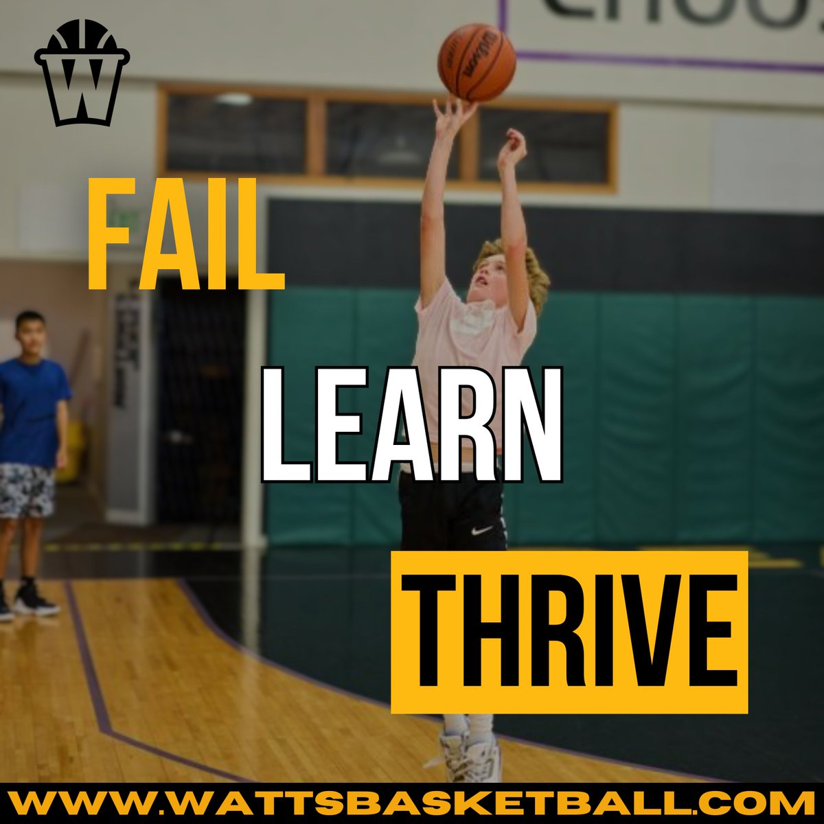 Mistakes are proof you're learning. Let kids fail safely and grow powerfully. 

Learn more: wattsbasketball.com/blog/how-too-m…

#WayOfWatts #PlayerDevelopment